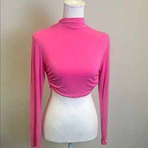 SHEIN Pink Long Sleeve Women's Top Size Medium